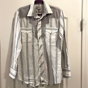 Western shirt & bolo tie costume